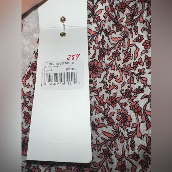 Tory Burch printed cotton top - Picture 3 of 3